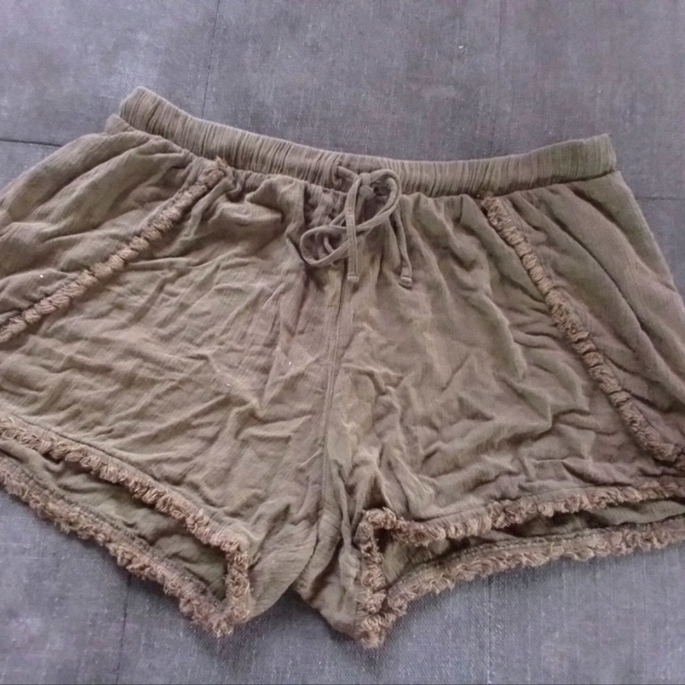 Mossimo Supply Co. Stretch knit drawstring shorts